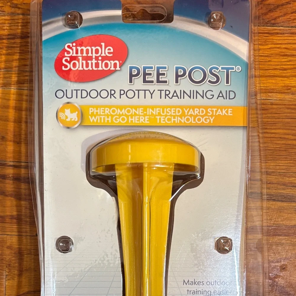 Simple Solution Training Post Outdoor Potty Aid Pheromone Infused Stake Outdoor